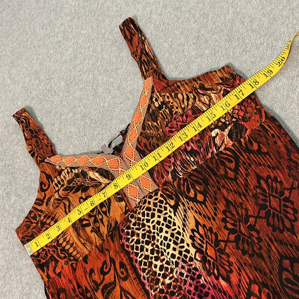 Ny Collection Boho Maxi Dress Small Sundress Summ… - image 6